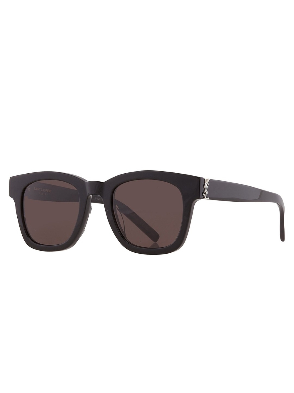 Saint Laurent Rectangle Sunglasses SL M124-001 Black Frame Lens NWT $535